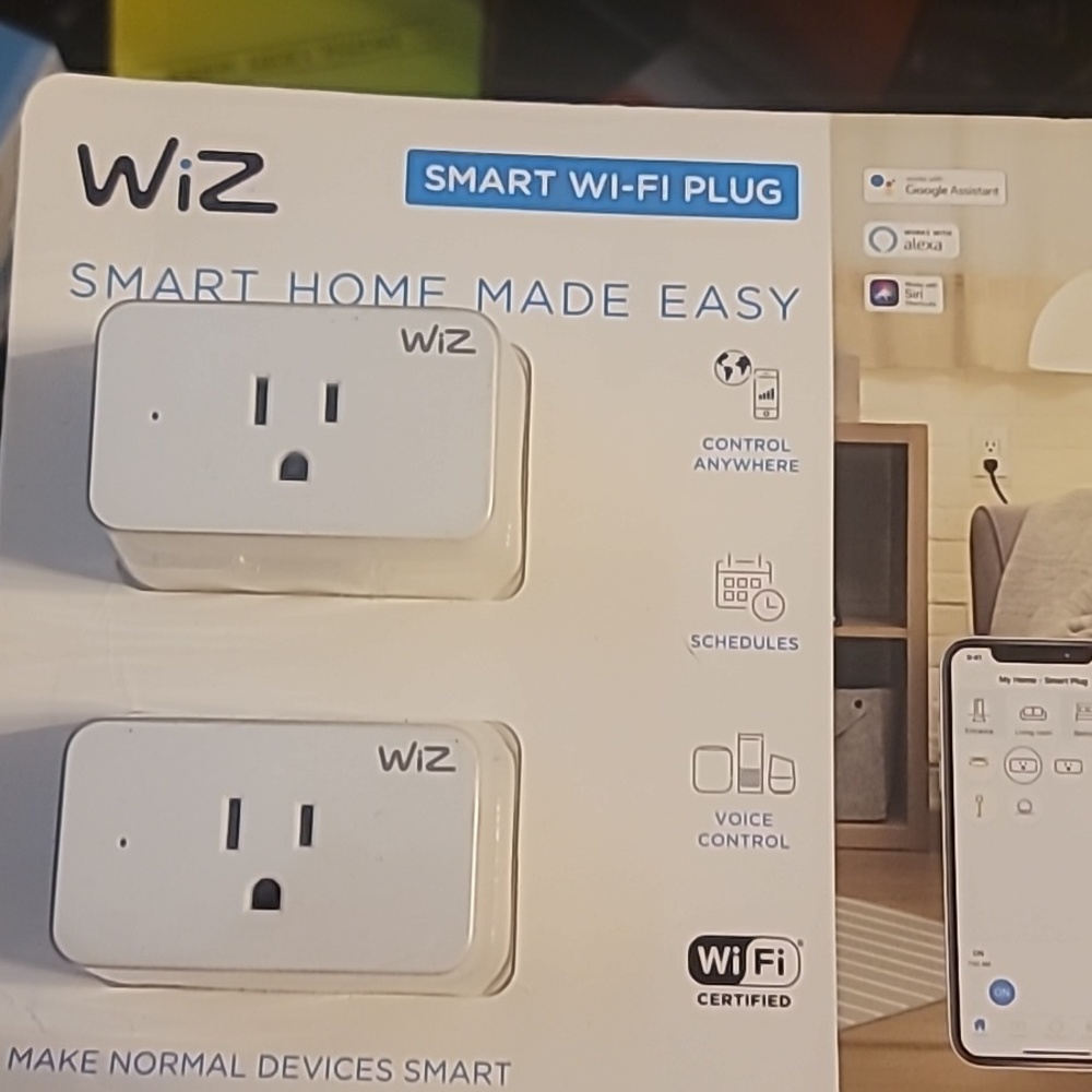 Wiz 2 pk smart wifi plug